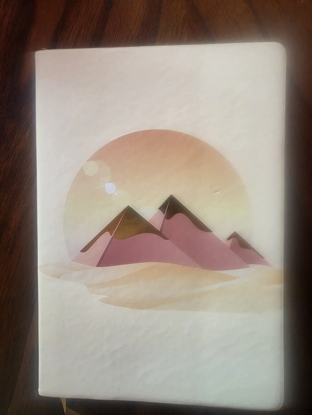Flomo Desert Peaks Pyramids Notebook/Journal - NWT